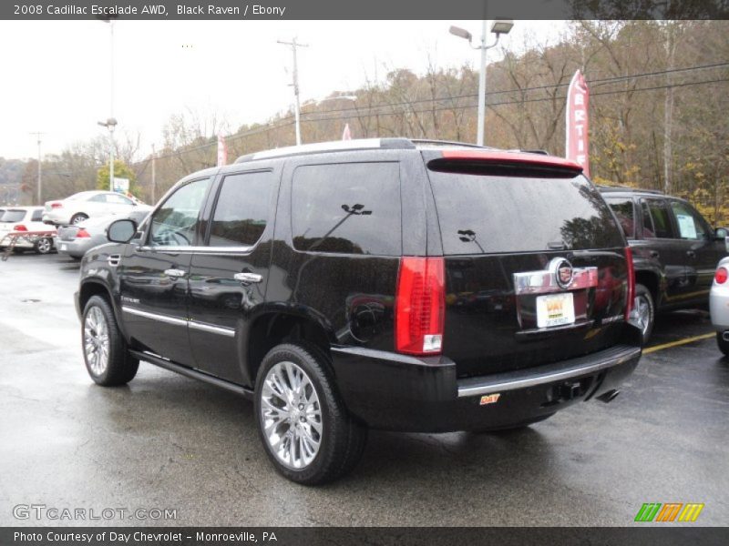 Black Raven / Ebony 2008 Cadillac Escalade AWD