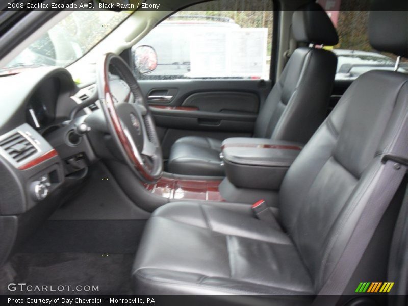 Black Raven / Ebony 2008 Cadillac Escalade AWD