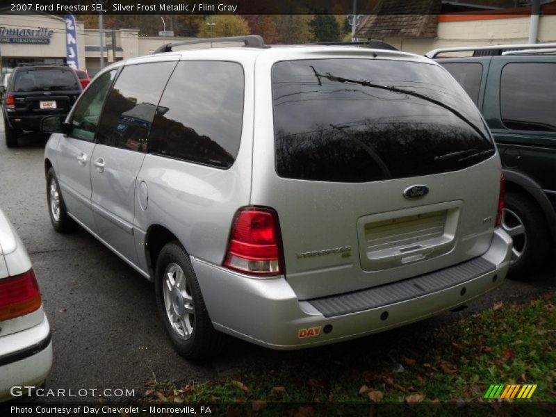 Silver Frost Metallic / Flint Gray 2007 Ford Freestar SEL