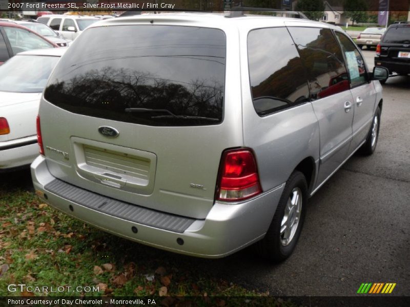 Silver Frost Metallic / Flint Gray 2007 Ford Freestar SEL
