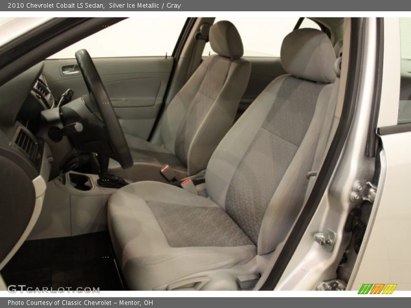 Silver Ice Metallic / Gray 2010 Chevrolet Cobalt LS Sedan