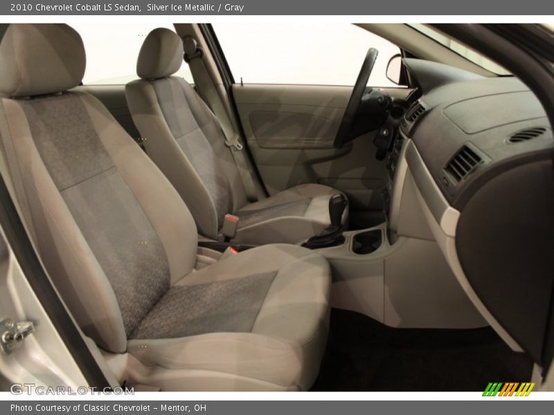 Silver Ice Metallic / Gray 2010 Chevrolet Cobalt LS Sedan