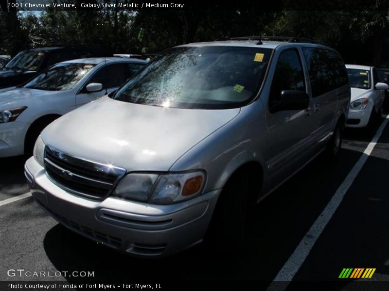 Galaxy Silver Metallic / Medium Gray 2003 Chevrolet Venture