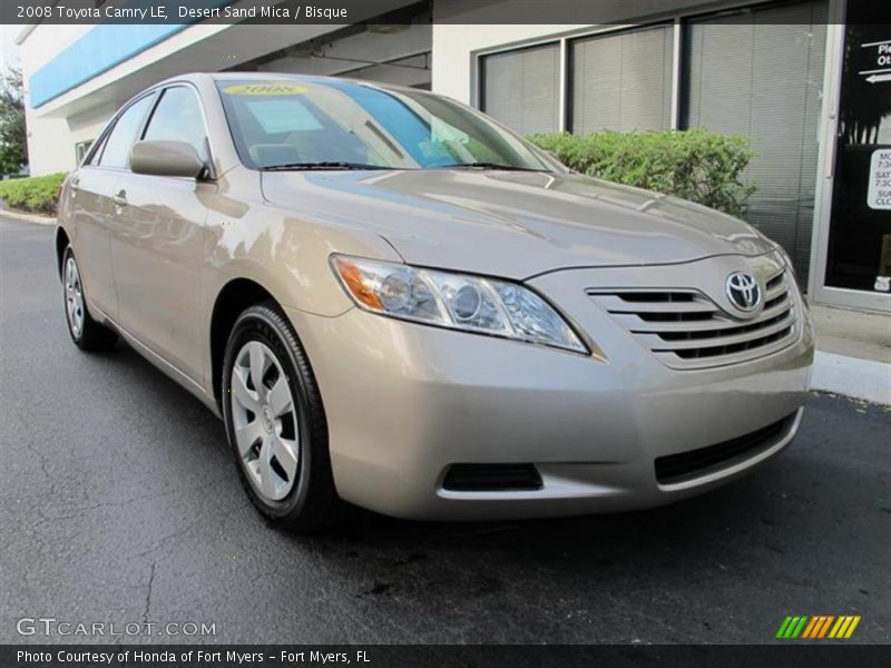Desert Sand Mica / Bisque 2008 Toyota Camry LE