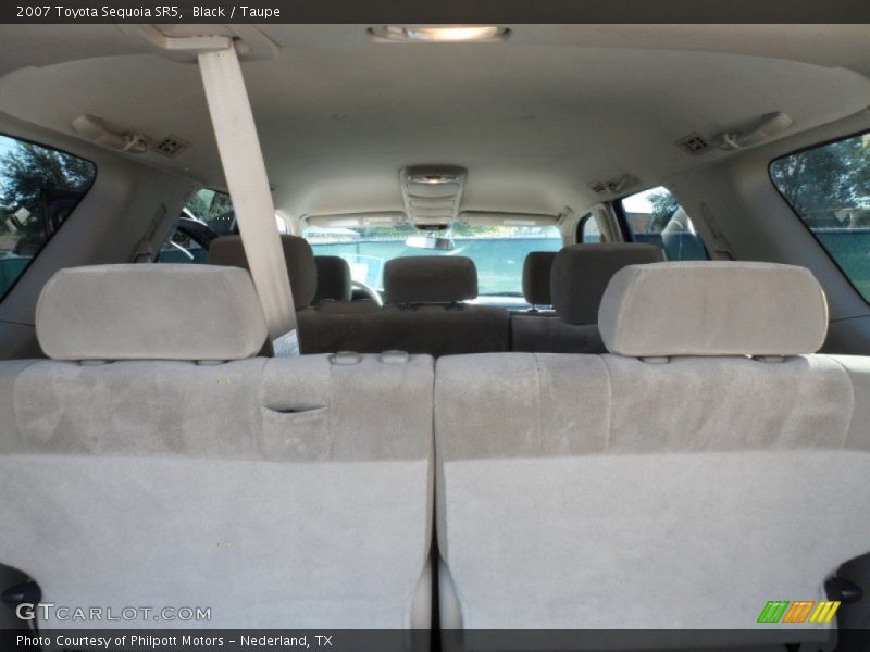 Black / Taupe 2007 Toyota Sequoia SR5
