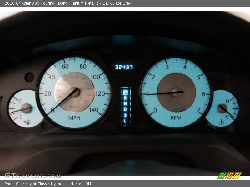 Dark Titanium Metallic / Dark Slate Gray 2010 Chrysler 300 Touring