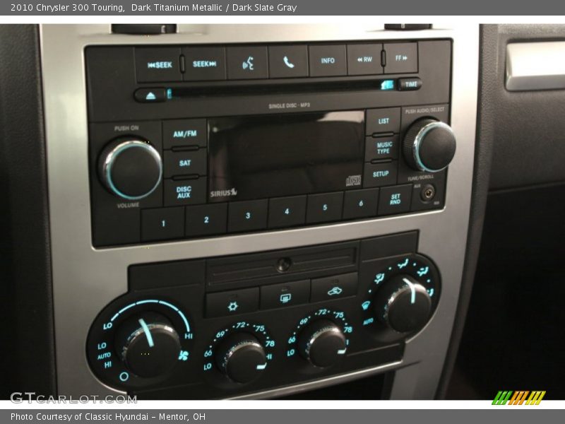 Dark Titanium Metallic / Dark Slate Gray 2010 Chrysler 300 Touring