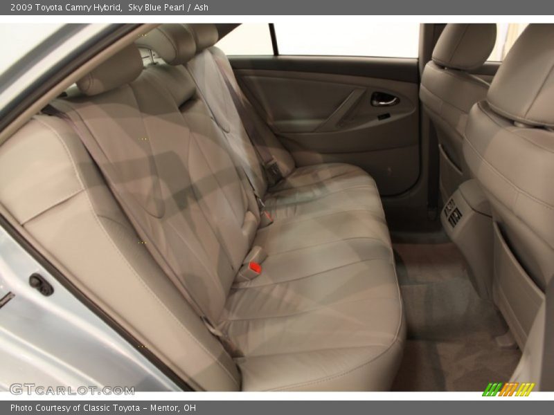 Sky Blue Pearl / Ash 2009 Toyota Camry Hybrid