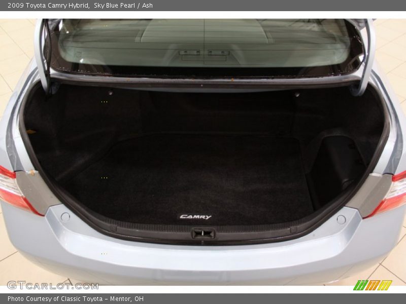 Sky Blue Pearl / Ash 2009 Toyota Camry Hybrid