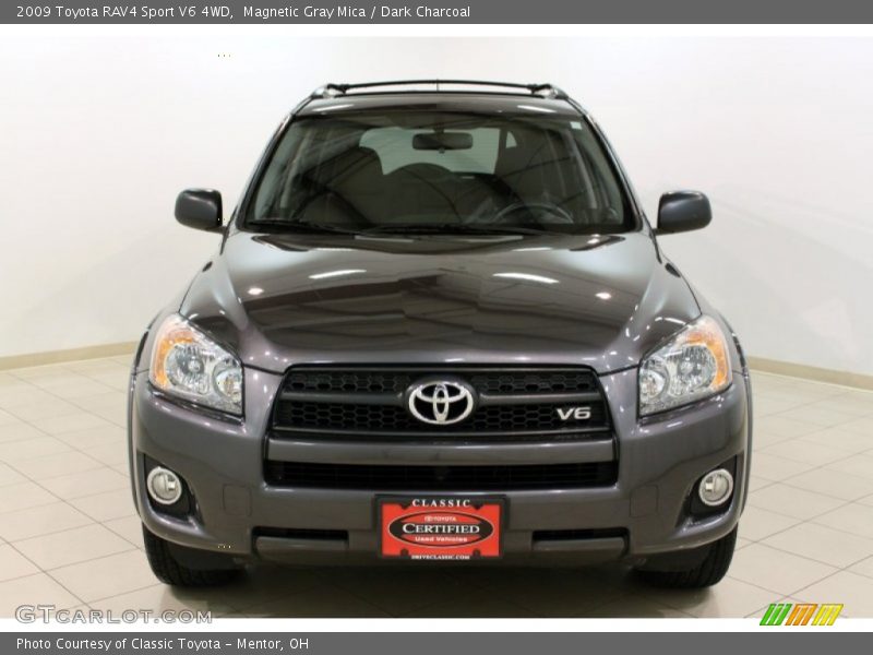 Magnetic Gray Mica / Dark Charcoal 2009 Toyota RAV4 Sport V6 4WD