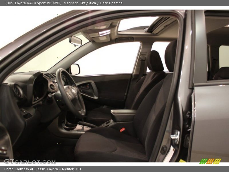 Magnetic Gray Mica / Dark Charcoal 2009 Toyota RAV4 Sport V6 4WD