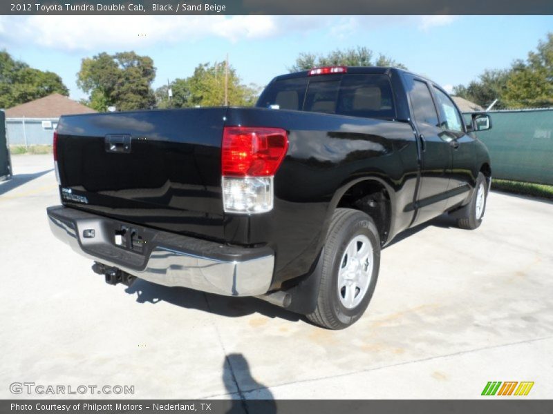 Black / Sand Beige 2012 Toyota Tundra Double Cab