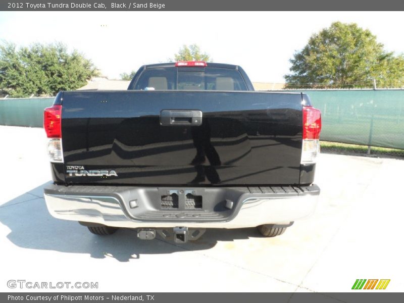 Black / Sand Beige 2012 Toyota Tundra Double Cab