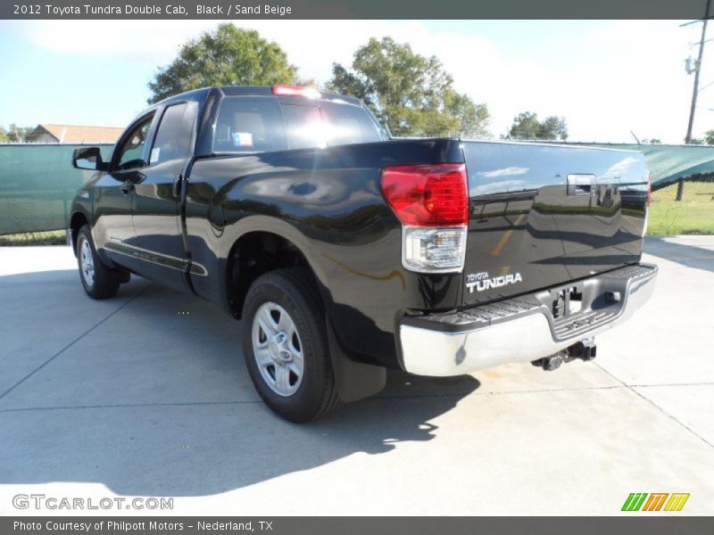 Black / Sand Beige 2012 Toyota Tundra Double Cab