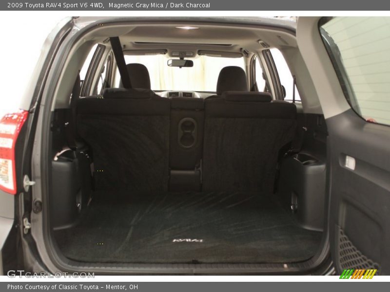 Magnetic Gray Mica / Dark Charcoal 2009 Toyota RAV4 Sport V6 4WD