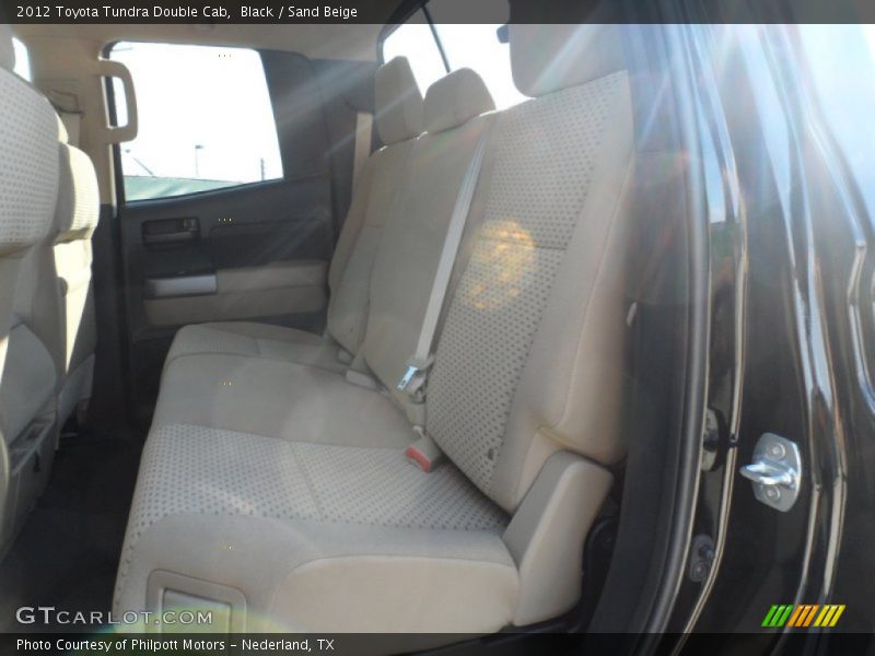 Black / Sand Beige 2012 Toyota Tundra Double Cab