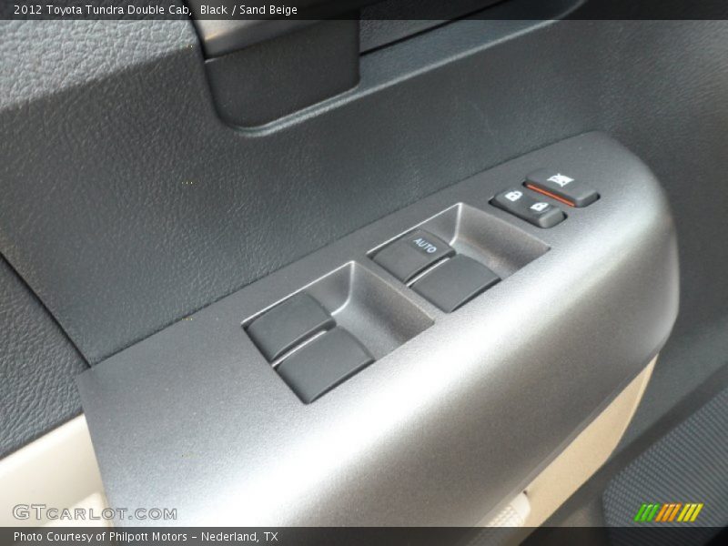 Black / Sand Beige 2012 Toyota Tundra Double Cab