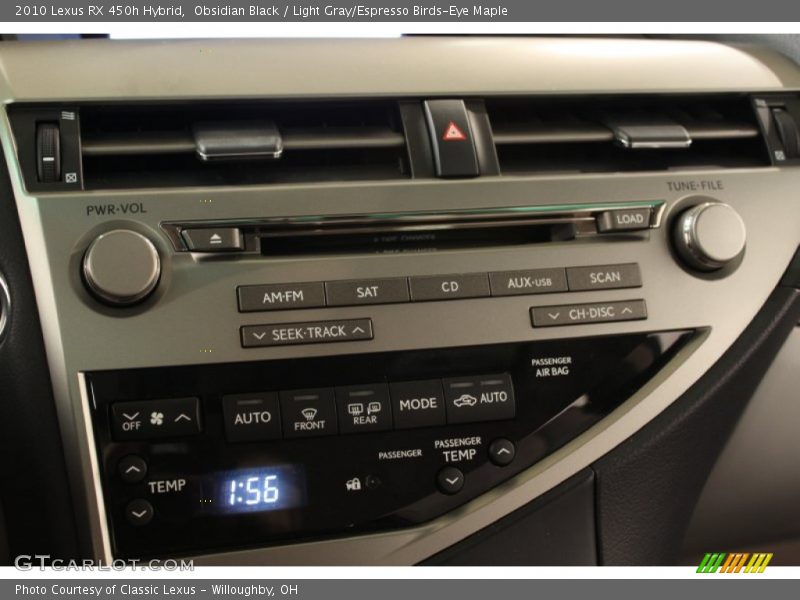 Audio System of 2010 RX 450h Hybrid