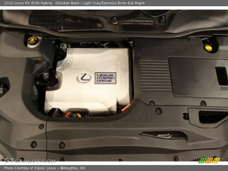  2010 RX 450h Hybrid Engine - 3.5 Liter DOHC 24-Valve VVT-i V6 Gasoline/Electric Hybrid