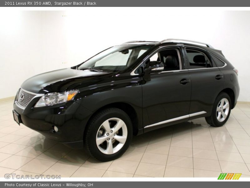Stargazer Black / Black 2011 Lexus RX 350 AWD