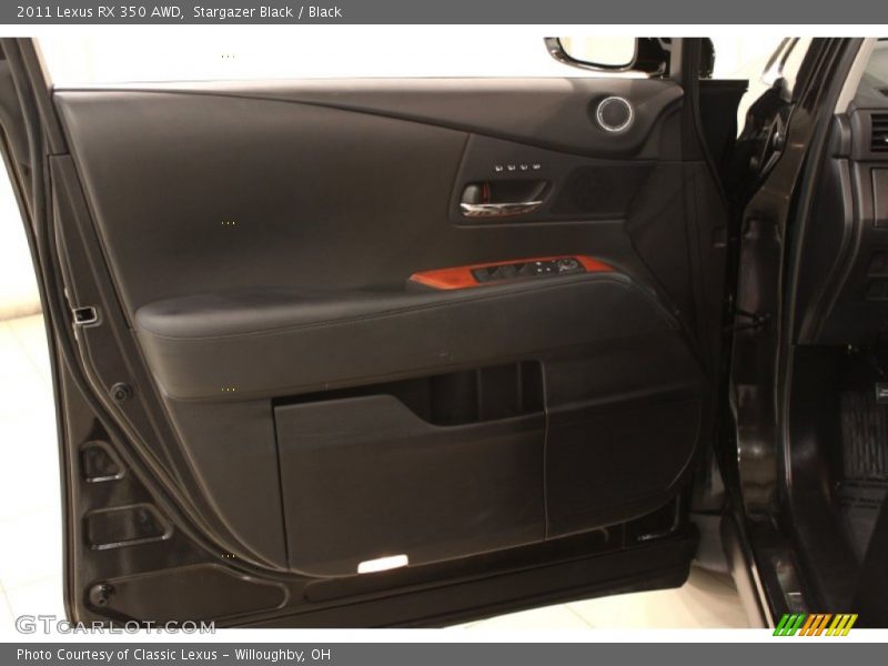 Stargazer Black / Black 2011 Lexus RX 350 AWD