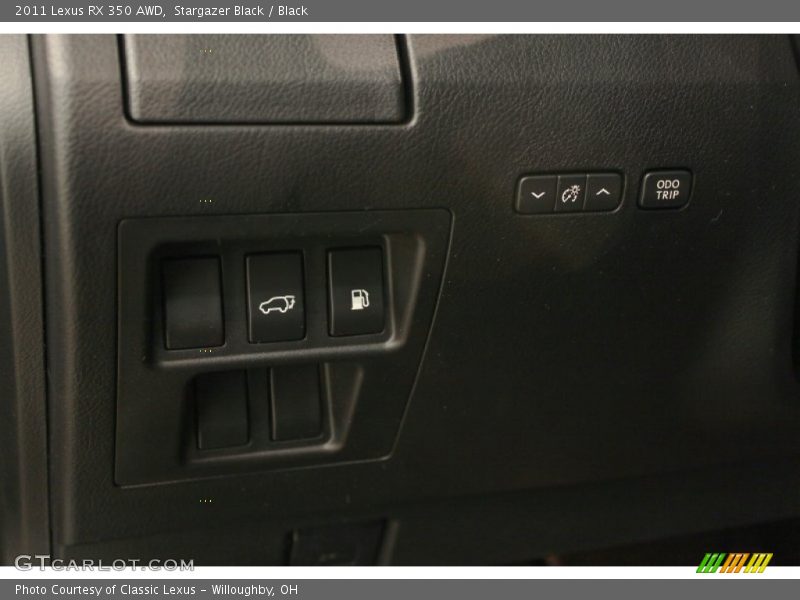 Stargazer Black / Black 2011 Lexus RX 350 AWD