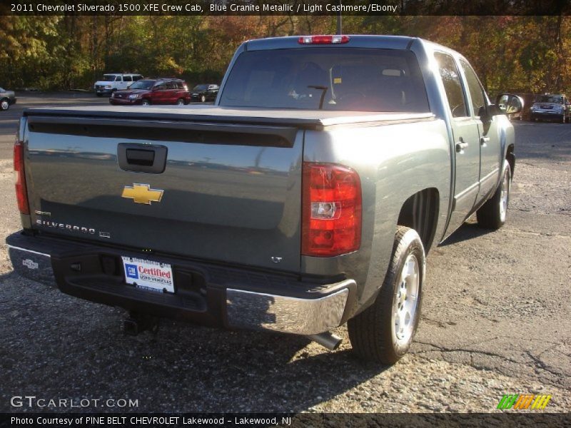 Blue Granite Metallic / Light Cashmere/Ebony 2011 Chevrolet Silverado 1500 XFE Crew Cab