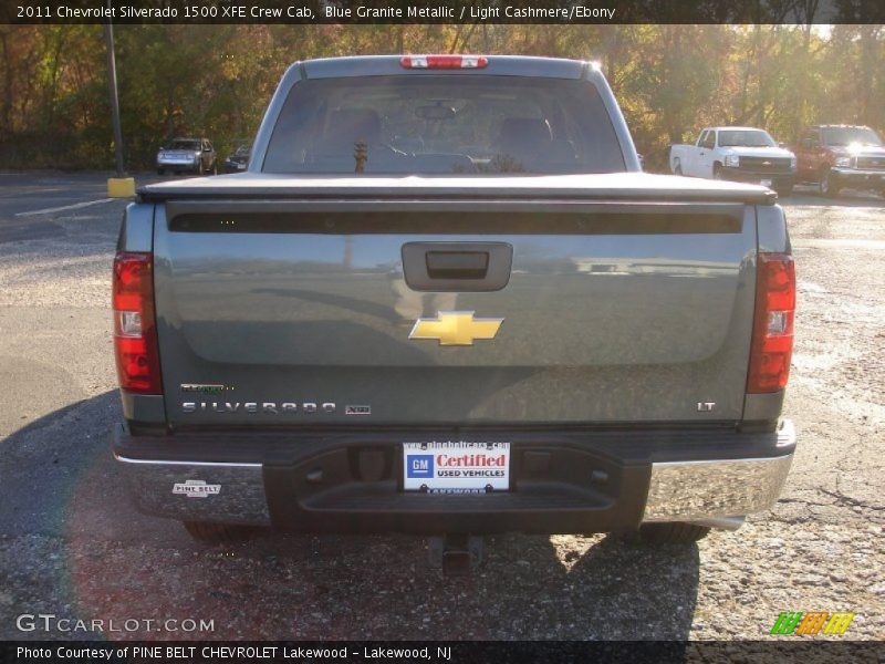 Blue Granite Metallic / Light Cashmere/Ebony 2011 Chevrolet Silverado 1500 XFE Crew Cab