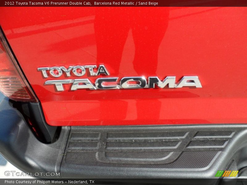 Barcelona Red Metallic / Sand Beige 2012 Toyota Tacoma V6 Prerunner Double Cab