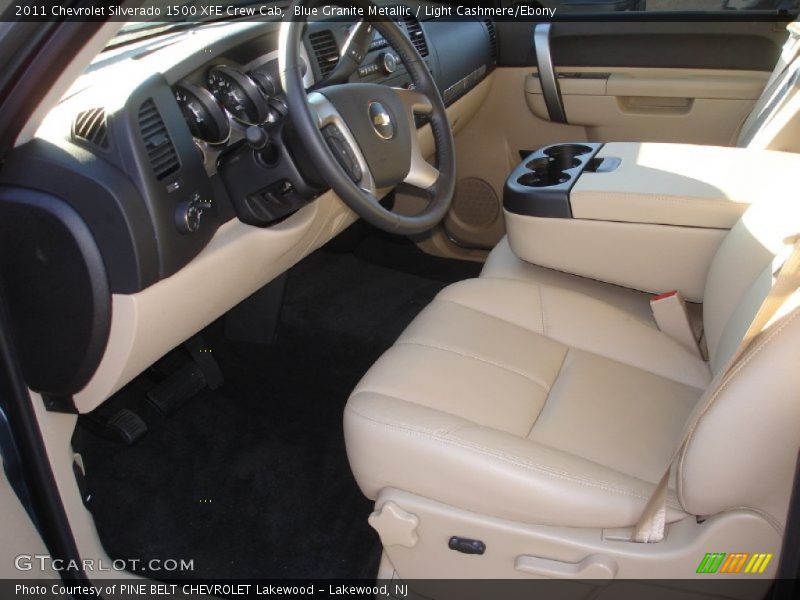 Blue Granite Metallic / Light Cashmere/Ebony 2011 Chevrolet Silverado 1500 XFE Crew Cab