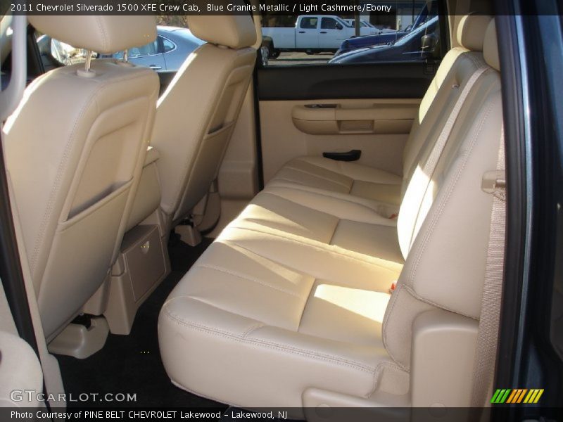 Blue Granite Metallic / Light Cashmere/Ebony 2011 Chevrolet Silverado 1500 XFE Crew Cab