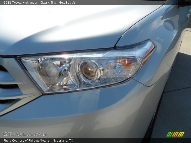Classic Silver Metallic / Ash 2012 Toyota Highlander