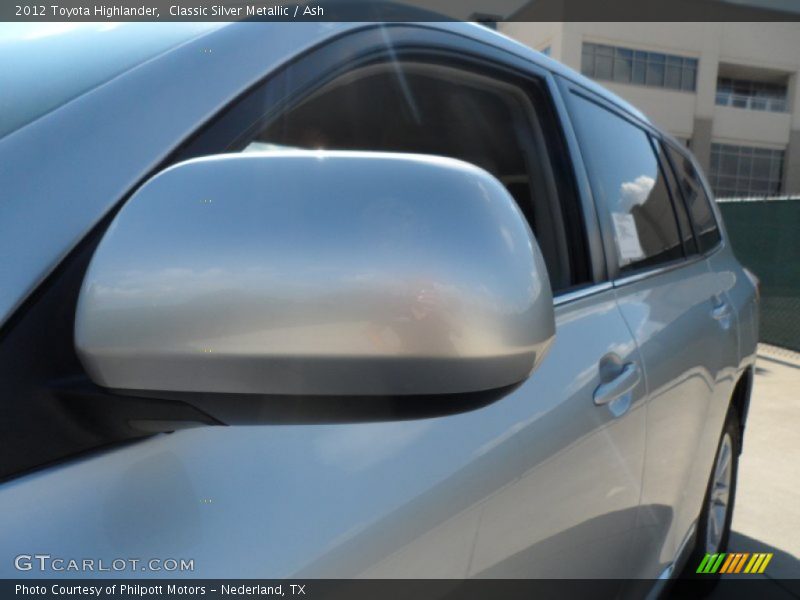 Classic Silver Metallic / Ash 2012 Toyota Highlander