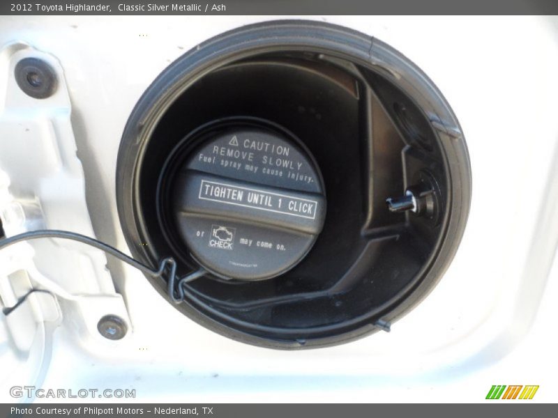 Classic Silver Metallic / Ash 2012 Toyota Highlander
