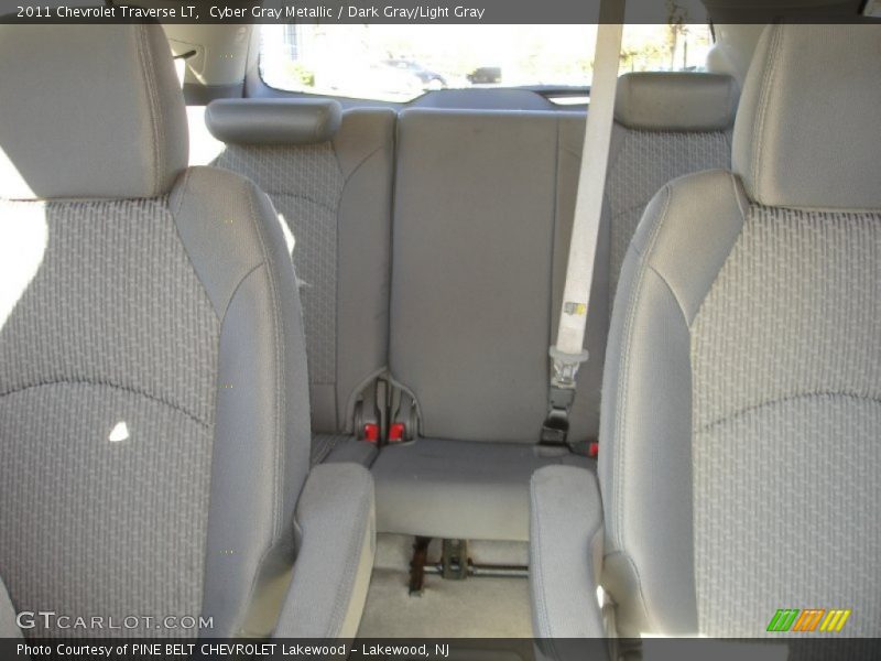 Cyber Gray Metallic / Dark Gray/Light Gray 2011 Chevrolet Traverse LT