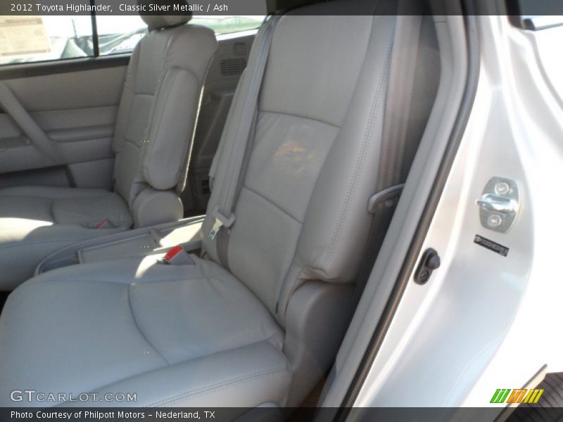 Classic Silver Metallic / Ash 2012 Toyota Highlander