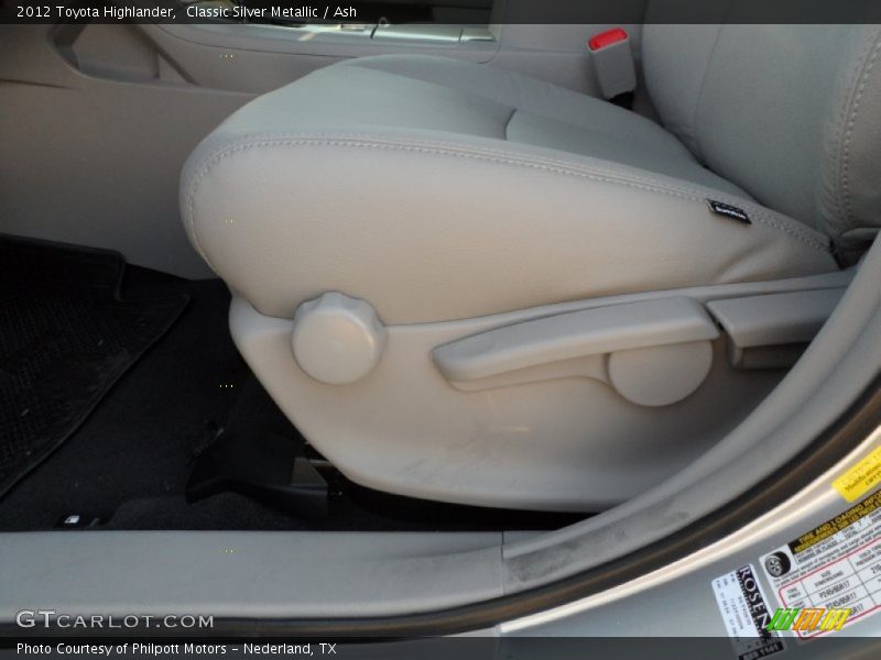 Classic Silver Metallic / Ash 2012 Toyota Highlander