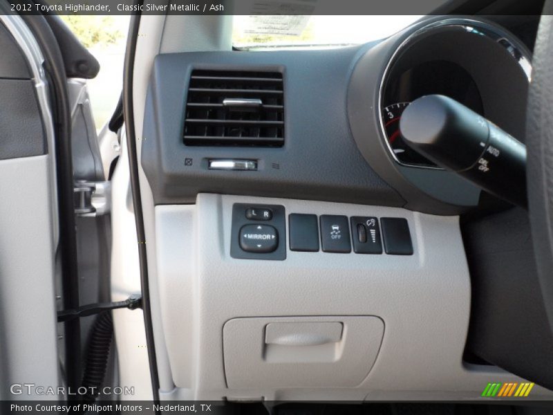 Classic Silver Metallic / Ash 2012 Toyota Highlander