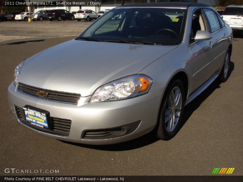 Silver Ice Metallic / Ebony 2011 Chevrolet Impala LTZ
