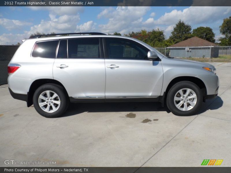 Classic Silver Metallic / Ash 2012 Toyota Highlander