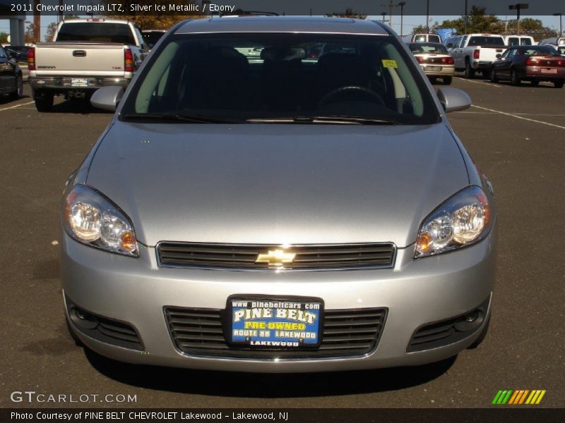 Silver Ice Metallic / Ebony 2011 Chevrolet Impala LTZ