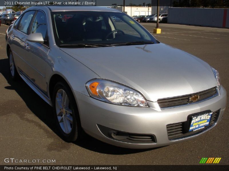 Silver Ice Metallic / Ebony 2011 Chevrolet Impala LTZ