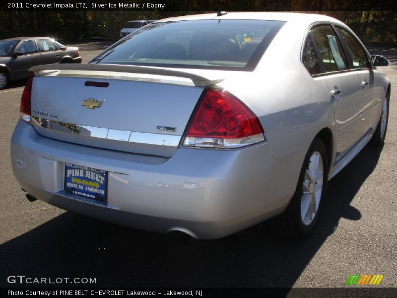 Silver Ice Metallic / Ebony 2011 Chevrolet Impala LTZ