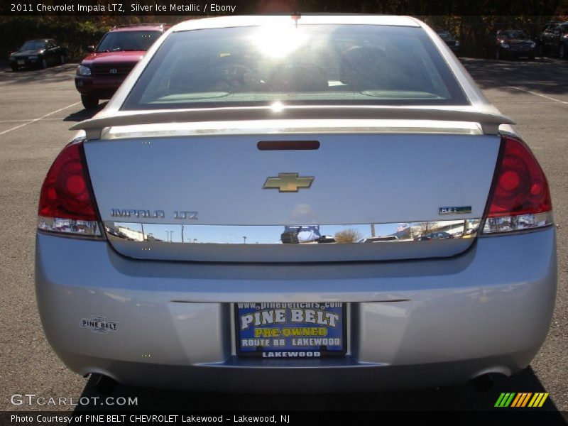 Silver Ice Metallic / Ebony 2011 Chevrolet Impala LTZ