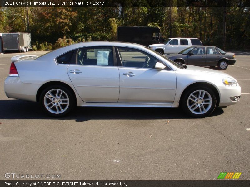 Silver Ice Metallic / Ebony 2011 Chevrolet Impala LTZ