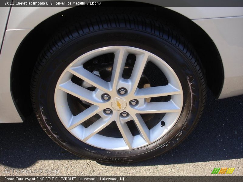 Silver Ice Metallic / Ebony 2011 Chevrolet Impala LTZ