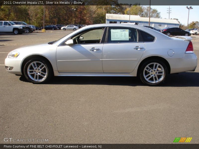 Silver Ice Metallic / Ebony 2011 Chevrolet Impala LTZ