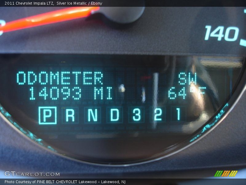 Silver Ice Metallic / Ebony 2011 Chevrolet Impala LTZ