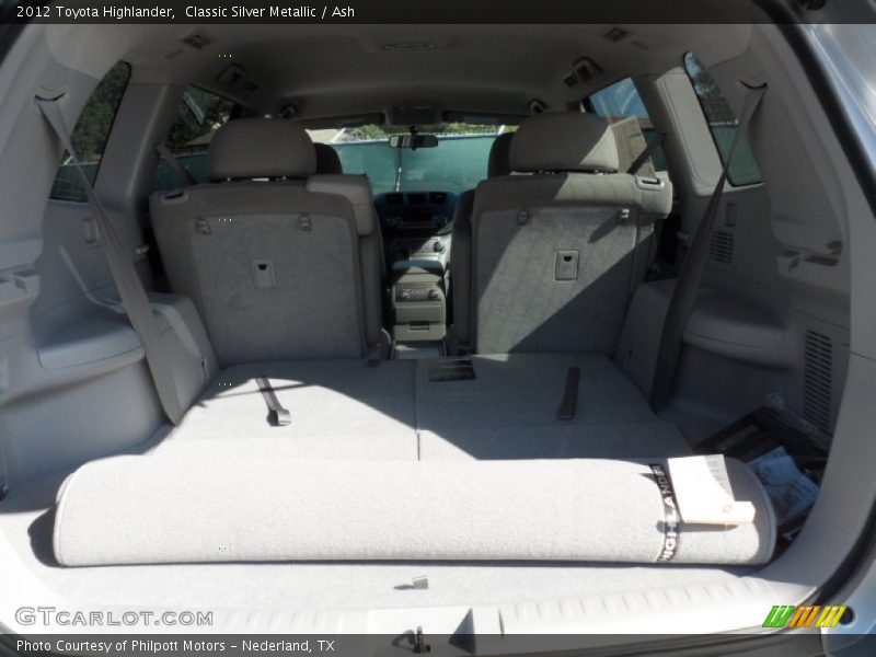 Classic Silver Metallic / Ash 2012 Toyota Highlander
