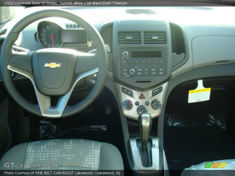 Dashboard of 2012 Sonic LS Sedan